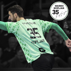 Füchse Berlin Matchworn Heimtrikot Marko Kopljar 2022-2023