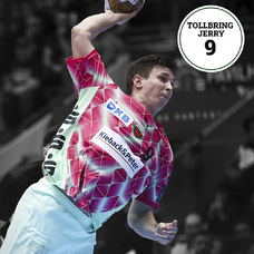 Füchse Berlin Matchworn Auswärtstrikot Jerry Tollbring 2024-2025-2406585