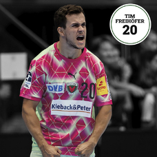 Füchse Berlin Matchworn Auswärtstrikot Tim Freihöfer 2024-2025-2406597