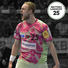 Füchse Berlin Matchworn Auswärtstrikot Matthes Langhoff 2024-2025-2406600