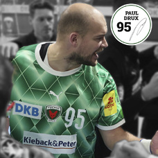 Füchse Berlin Matchworn Heimtrikot Paul Drux 2024-2025-2406608