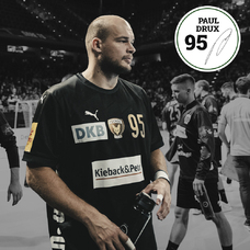 Füchse Berlin Matchworn CL-Trikot Paul Drux 2024-2025-2406610