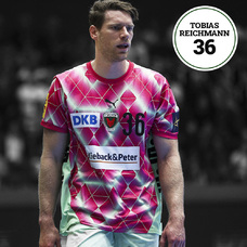 Füchse Berlin Matchworn Auswärtstrikot Tobias Reichmann 2024-2025-2406626
