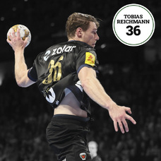 Füchse Berlin Matchworn CL-Trikot Tobias Reichmann 2024-2025-2406627