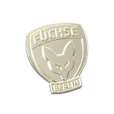 Füchse Pin Silver Logo