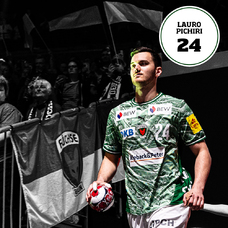 Füchse Berlin Matchworn Heimtrikot Lauro Pichiri 25/26 Halbfinale HBL FINAL4-2456138