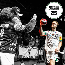 Füchse Berlin Matchworn 3rd Trikot Matthes Langhoff 25/26 Finale HBL FINAL4-2456141