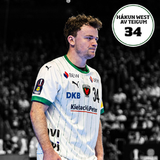 Füchse Berlin Matchworn 3rd Trikot Hákun West av Teigum 25/26 Finale HBL FINAL4-2456145