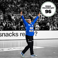 Füchse Berlin Matchworn CL FINAL4 Torhütertrikot Dejan Milosavljev 25/26 blau-2465347